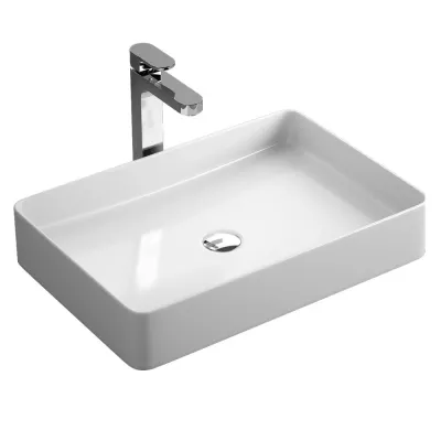 Раковина накладная Koller Pool Kvadro 600x405x110 мм белый (1810130112)